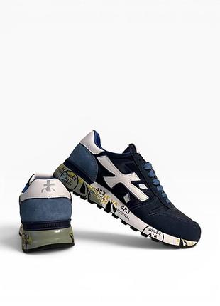 Premiata mick black blue white 3
