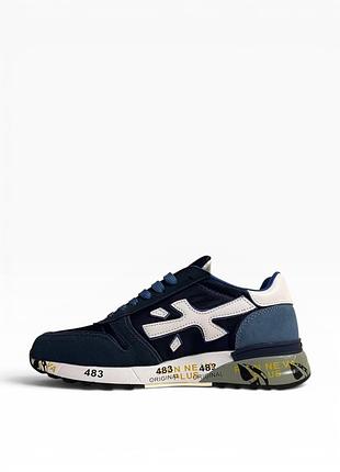 Premiata mick black blue white 2