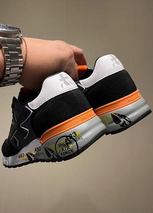 Premiata mick black orange 5
