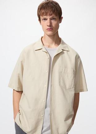 Сорочка з лляної суміші uniqlo (477181)