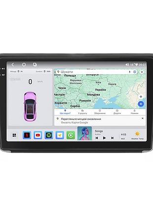 Штатная магнитола lesko для peugeot 2008 i рестайлинг 2016-2019 экран 10" 4/64 qled carplay 4g wi-fi gps 360 prime
