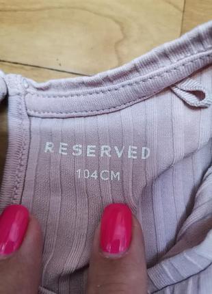 Платье reserved 104см 3