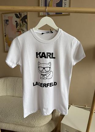 Футболка жіноча karl lagerfeld