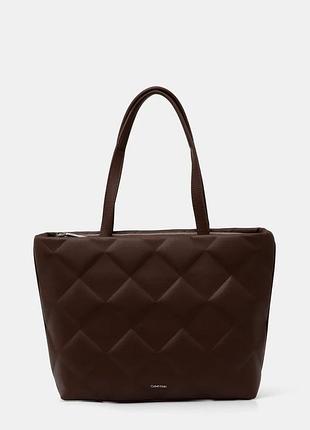 Сумка calvin klein коричневого кольору k60k612906