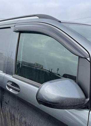 Дефлекторы окон (ветровики) mercedes vito w-447 2015+ /viano (на скотче) (hic)