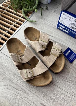 Birkenstock arizona бежеві 39