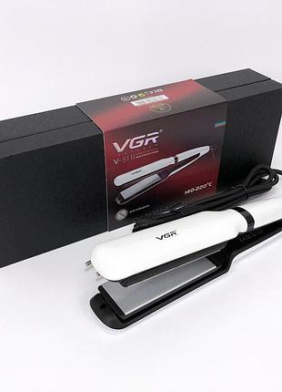 Випрямляч для волосся прямий vgr v-511, гребінець випрямляч укладка волосся bk-75