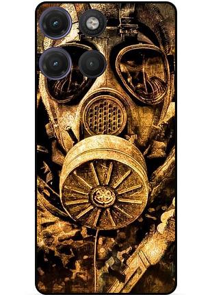 Силіконовий бампер чохол для motorola moto g17 з малюнком stalker сталкер