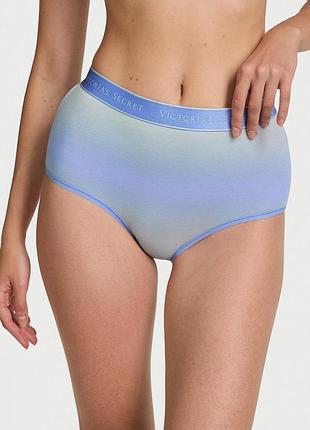 Трусики жіночі victoria's secret (2126439128956) cotton modern brief xs блакитні