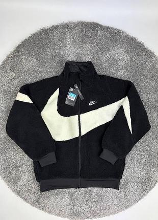 Шерпа nike черная