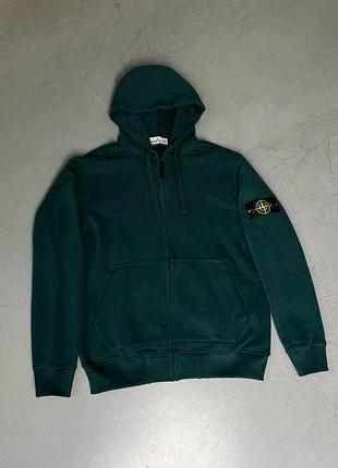 Si зіп худі темно-зелений