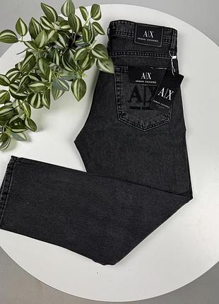 Джинсы armani exchange серые