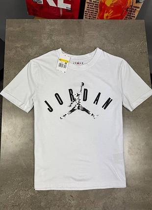 Футболка jordan біла піксель