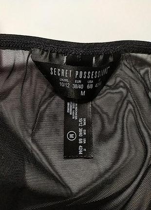Красиві ажурні трусики з вишивкою secret possessions, eur 38/40 6