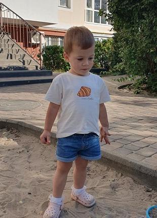 Джинсові шорти zara для дівчинки 86 розмір