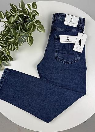 Джинсы armani exchange синие