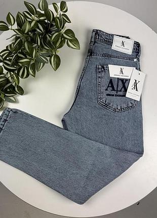 Джинсы armani exchange голубые
