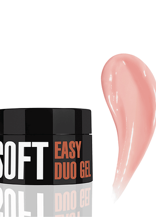 Акрил-гель kodi easy duo gel soft jade rose 14 г  20118426