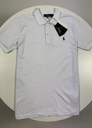 Футболка polo ralph lauren белая