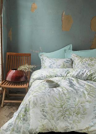 Постільна білизна issimo home occale green сатин digital євро