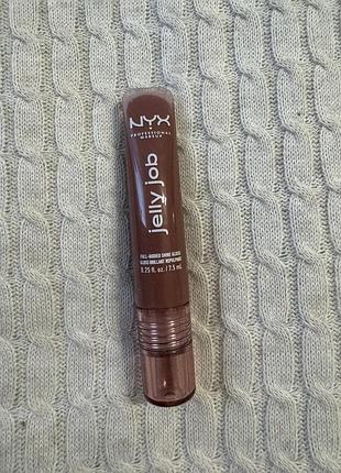 Nyx professional makeup jelly job  блиск з ефектом об'ємного сяйва для губ
