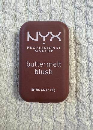 Румʼяна для обличчя nyx professional makeup buttermelt