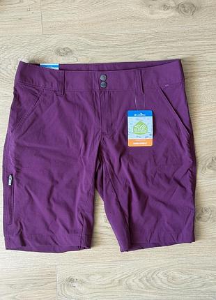 Жіночі трекінгові шорти columbia women's saturday trail™ long shorts у фіолетовому відтінку