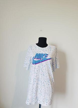 Подовжена футболка nike 👟