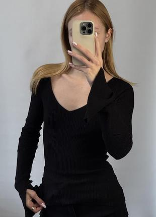 Кофтинка в рубчик h&m 10