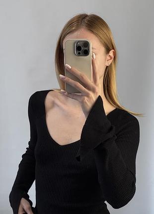 Кофтинка в рубчик h&m 7