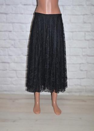 Юбка мереживна вільного крою finery