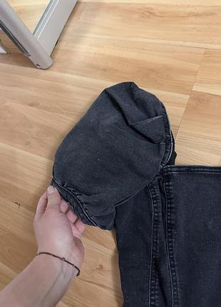 Джинсова сукня h&m 4