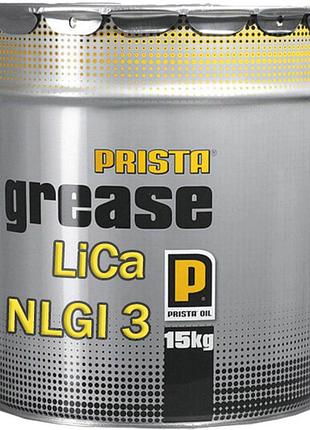 Смазка влагостойкая литий-кальциевая prista lica 3 ведро 15 кг