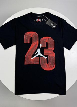 Футболка jordan 23 чорна new