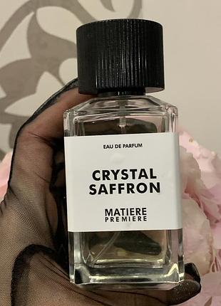 Matiere premiere crystal saffron [tester] 75 мл з 100 ml. мате прем'єр кристал шафран (тестер оригинала )