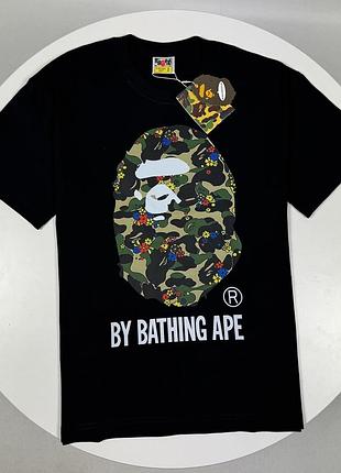 Футболка bape military чорна