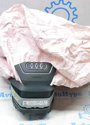 Подушка безопасности airbag в руль водительская стрельнувшая audi a7 c8 19-25 (01)