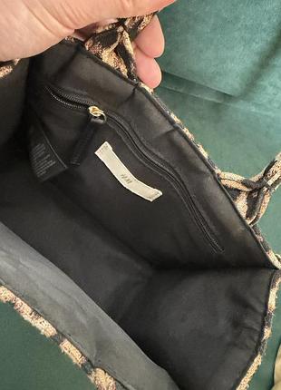 Сумка у леопардовий принт h&m 3