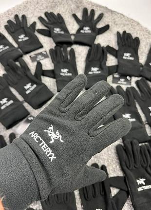 Варежки arc'teryx черные