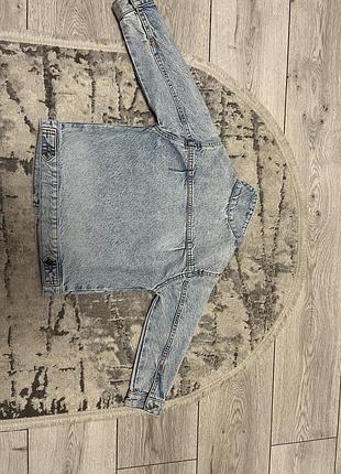 Джинсова куртка zara 2