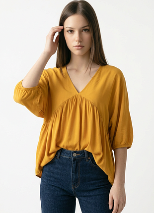 Вільна блуза, футболка бохо zara