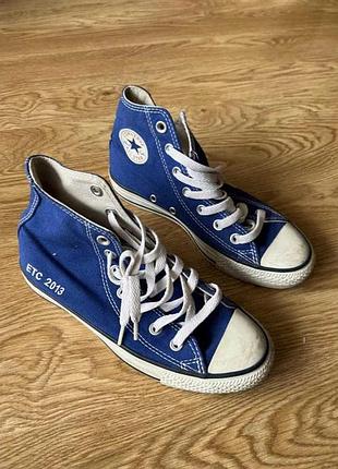 Cині кеди converse 36.5