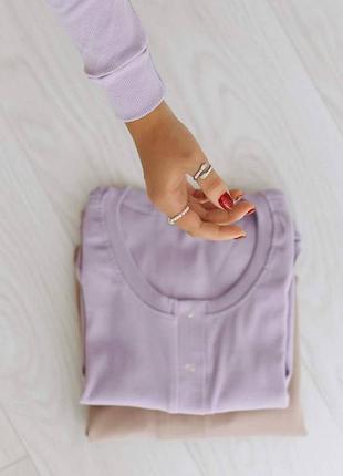 Боді жіноче delikatna 95% котон 5% еластан чорне бежеве лавандове xs/s m/l xl 7