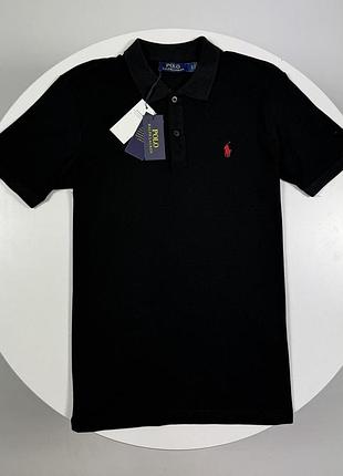 Футболка polo ralph lauren черная