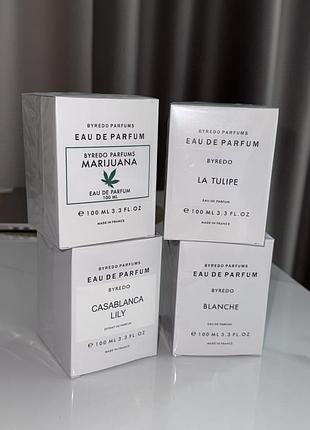 Парфуми byredo набір ароматів 4в1 нішеві духи байредо шлейфові аромати