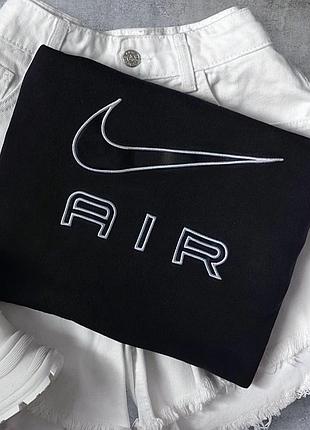 Футболка чорна плотна nike air