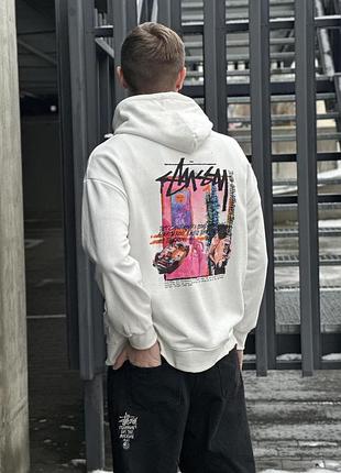 Худи stussy картинка белая