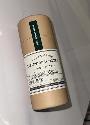 Нішеві парфуми vanilla blend zіelinski & rоzen 100 ml духи шлейфовий аромат