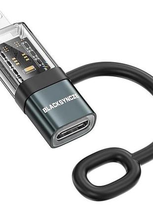 Адаптер blacksyncze 36 вт usb c на lightning, адаптер pd для швидкої зарядки usb c на lightning з передачею даних для iphone 14