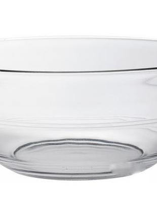 Стеклянный салатник duralex серии lys stackable 500 мл/d14см (2025af06)